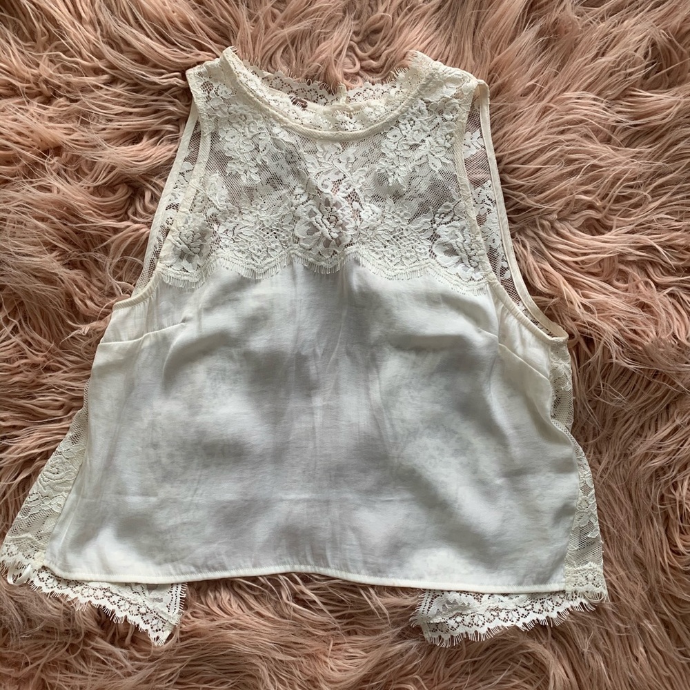 Free people open back top